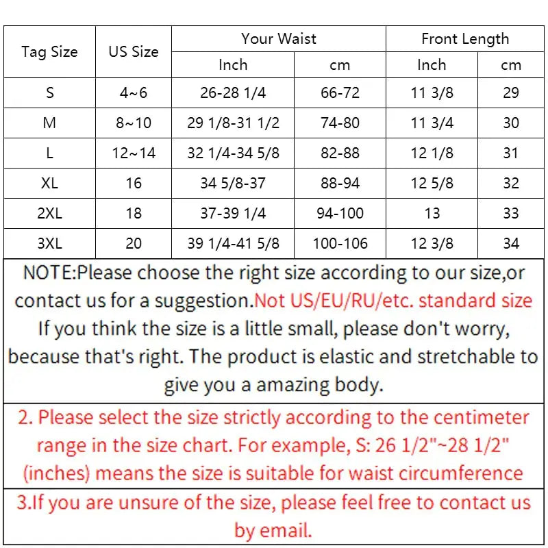 High Waist Slimming Panty Rieworkes