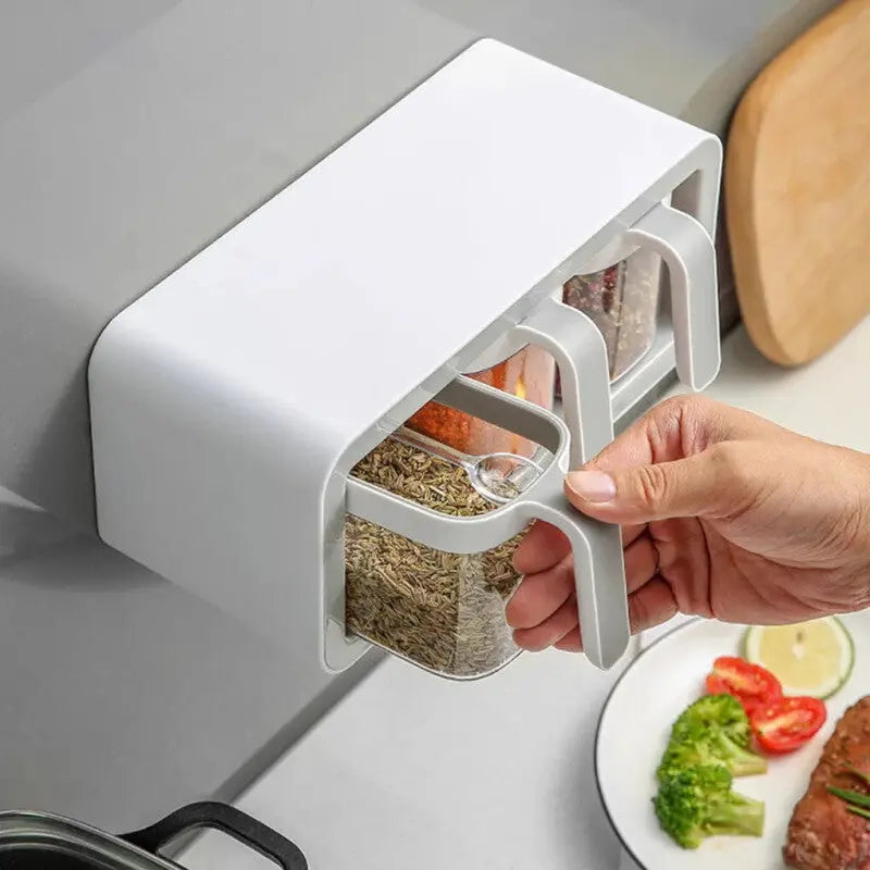 Wall Mount Spice Racks Condiment Organizer Have Wonderful Store