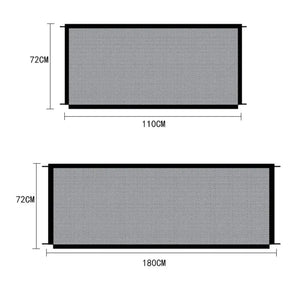 Black Foldable Protection Pet Safety Gate Rieworkes